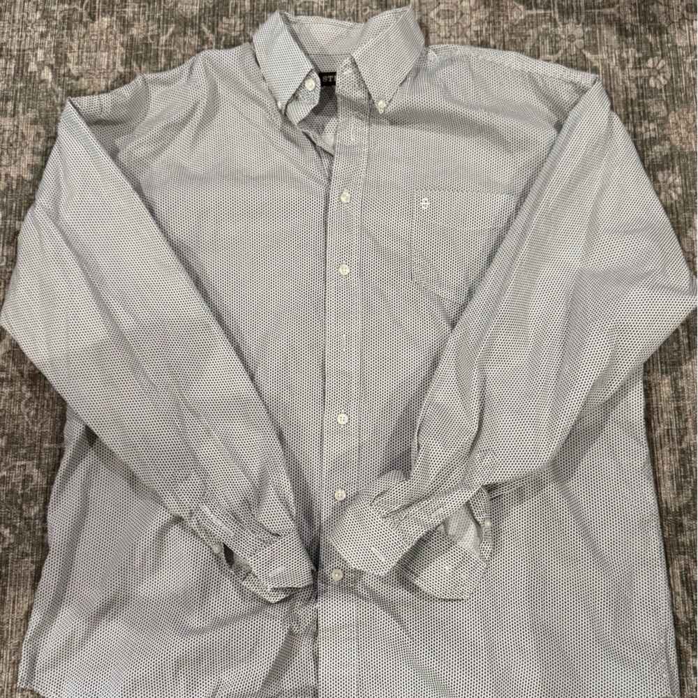 Stetson White and Black Patterned Shirt